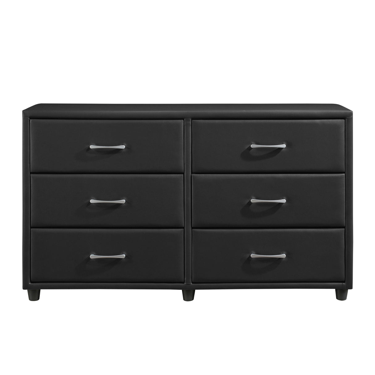 Lorenzi Black Upholstered Platform Youth Bedroom Set from Homelegance - Luna Furniture