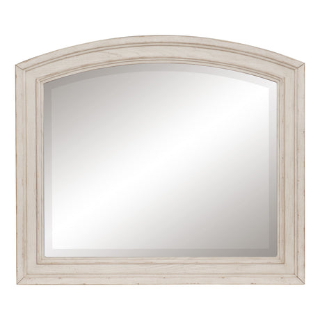 Bethel Wire Brushed White Mirror (Mirror Only) from Homelegance - Luna Furniture