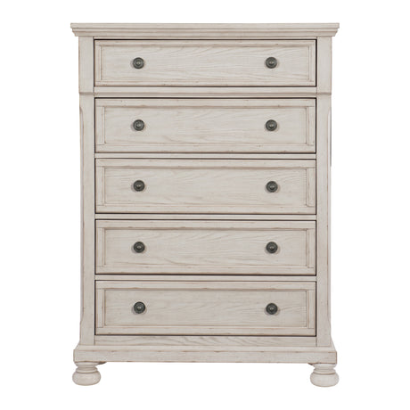 Bethel Wire Brushed White Sleigh Storage Platform Bedroom Set from Homelegance - Luna Furniture