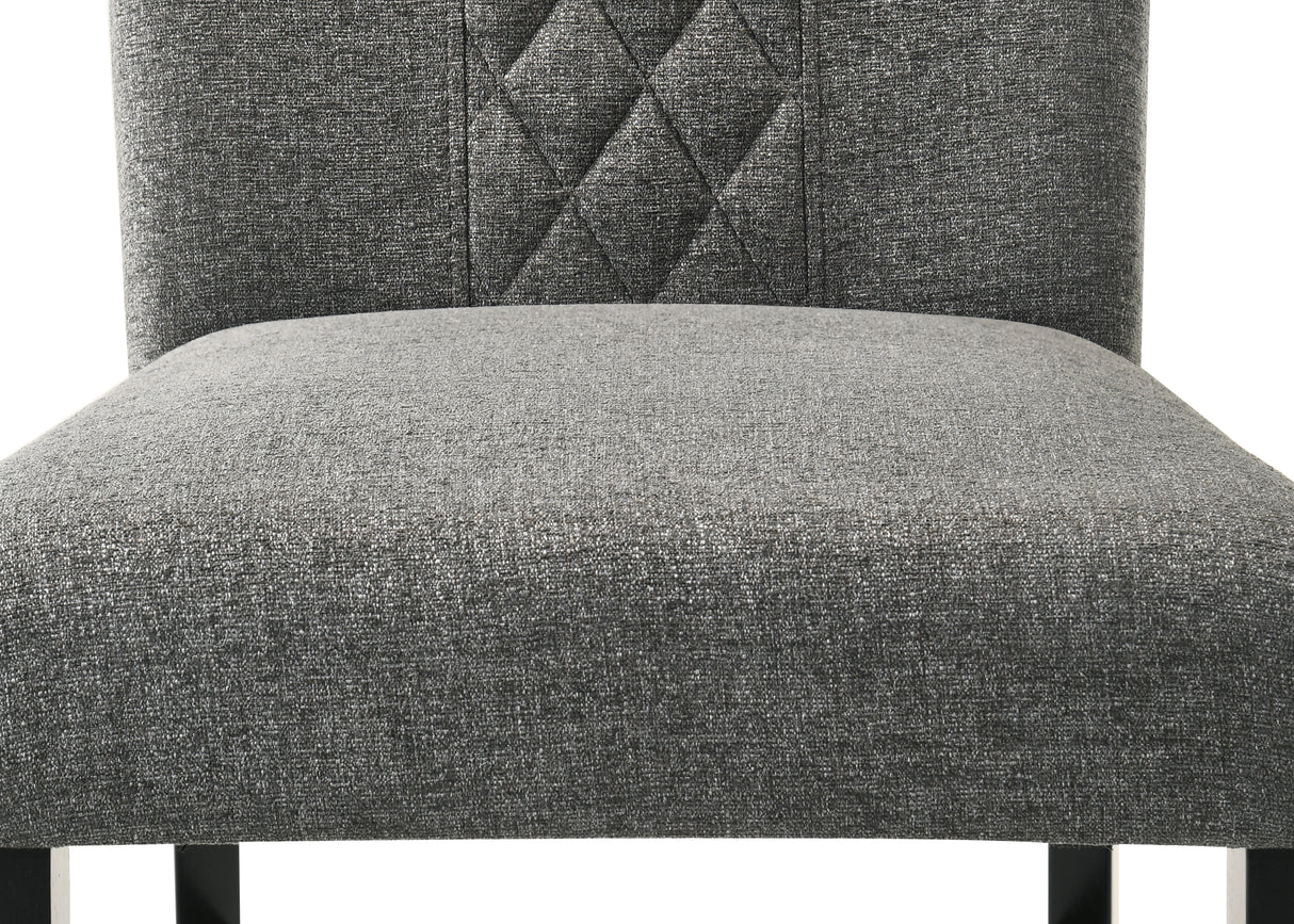 Arlene Gray Dining Chair, Set of 2 -  Crown Mark - Luna Furniture