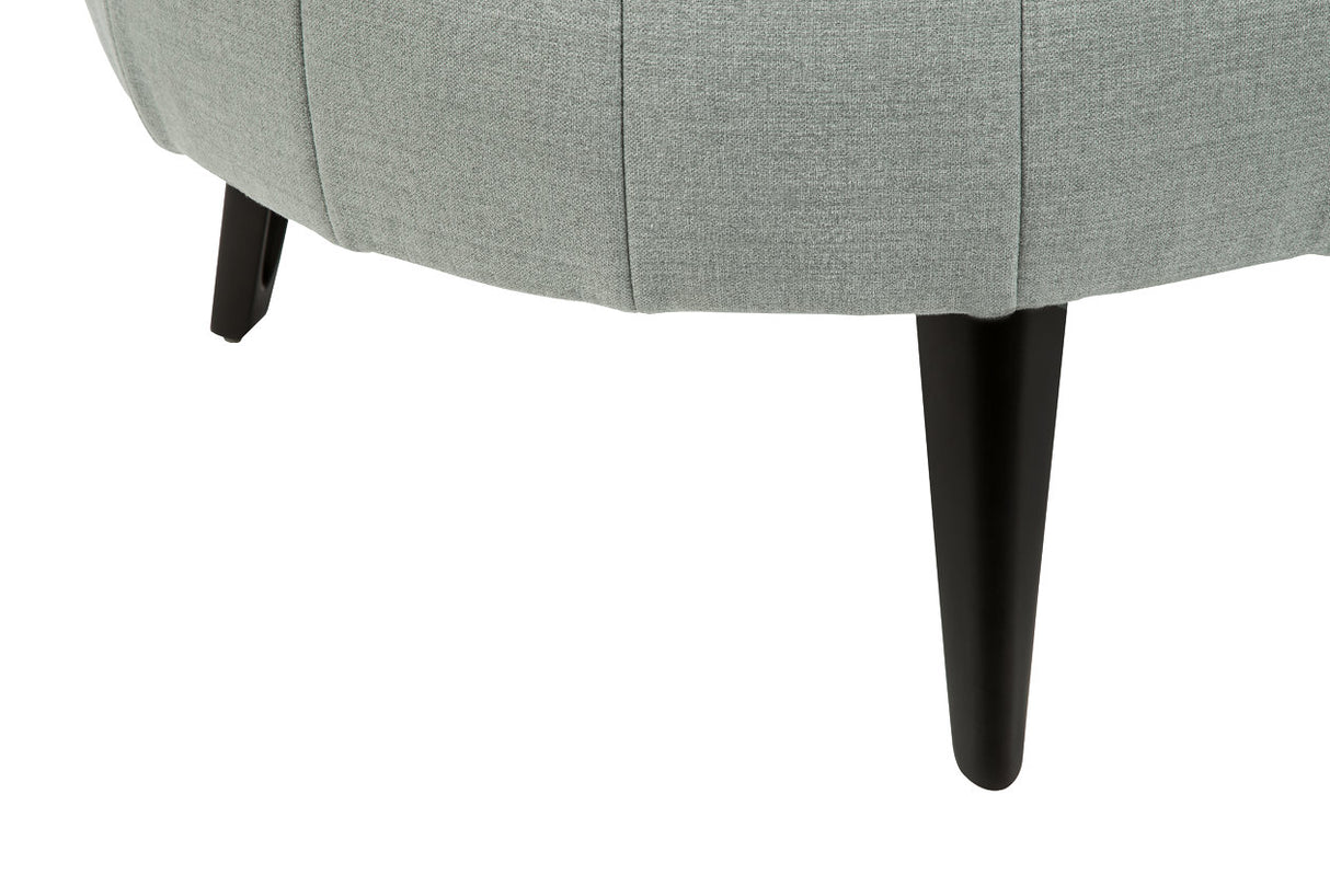 Hollyann Gray Oversized Accent Ottoman from Ashley - Luna Furniture