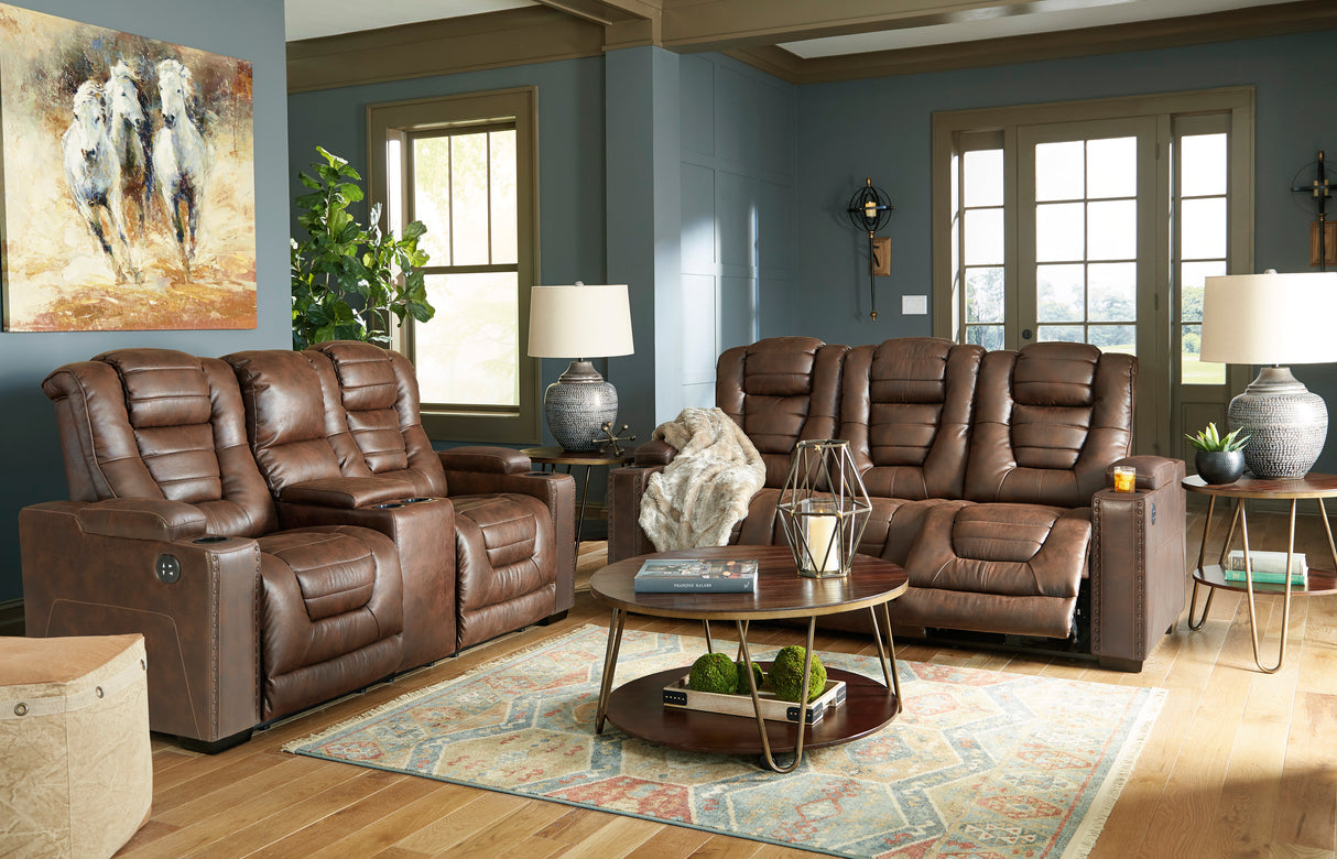 Owner's Box Thyme Power Reclining Living Room Set from Ashley - Luna Furniture