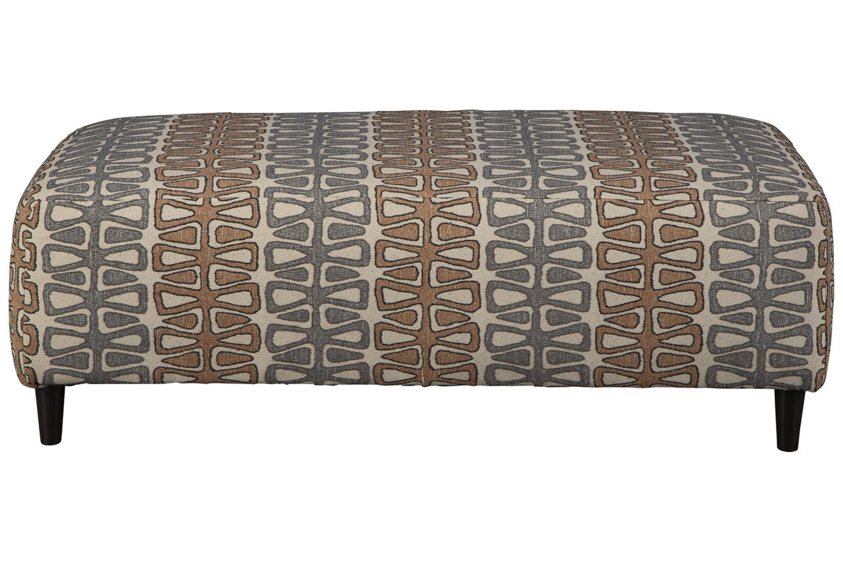 Flintshire Auburn Oversized Accent Ottoman -  - Luna Furniture