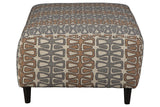 Flintshire Auburn Oversized Accent Ottoman -  - Luna Furniture