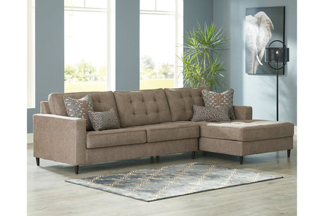 Flintshire Auburn 2-Piece RAF Chaise Sectional -  Ashley - Luna Furniture