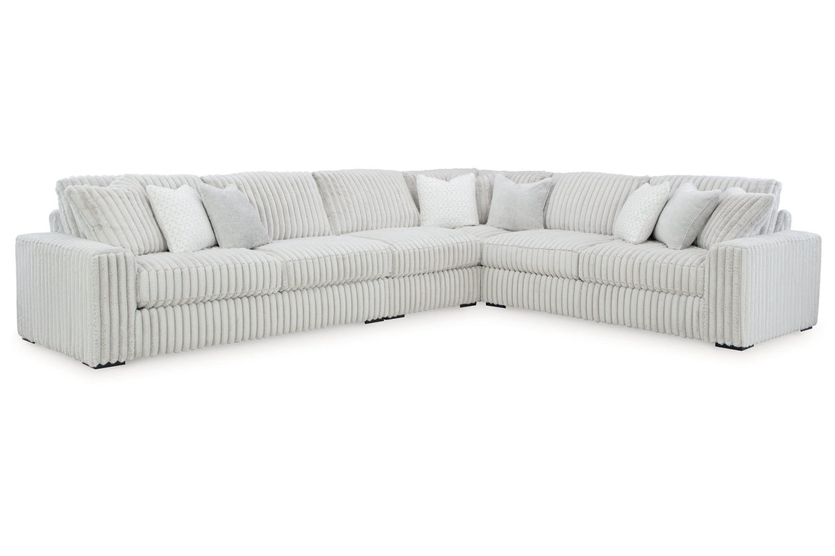 Stupendous Alloy 4-Piece Sectional -  Ashley - Luna Furniture