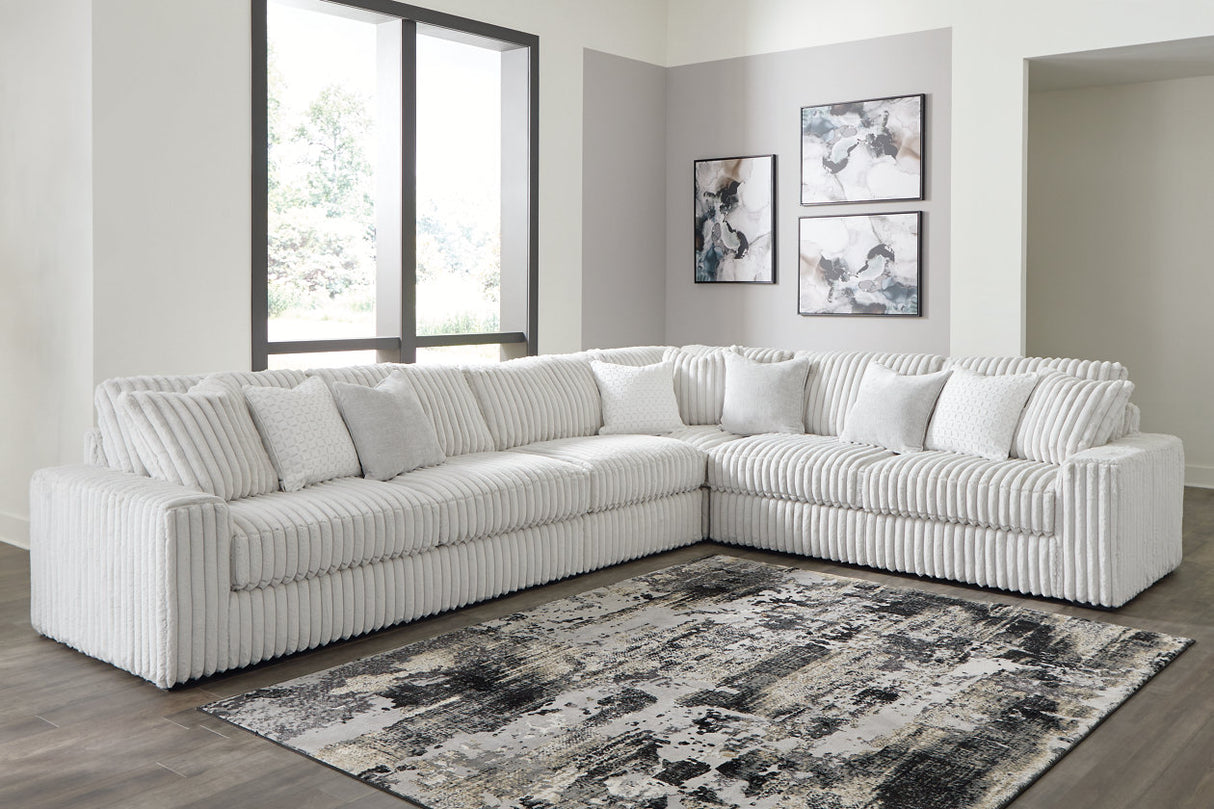 Stupendous Alloy 4-Piece Sectional -  Ashley - Luna Furniture