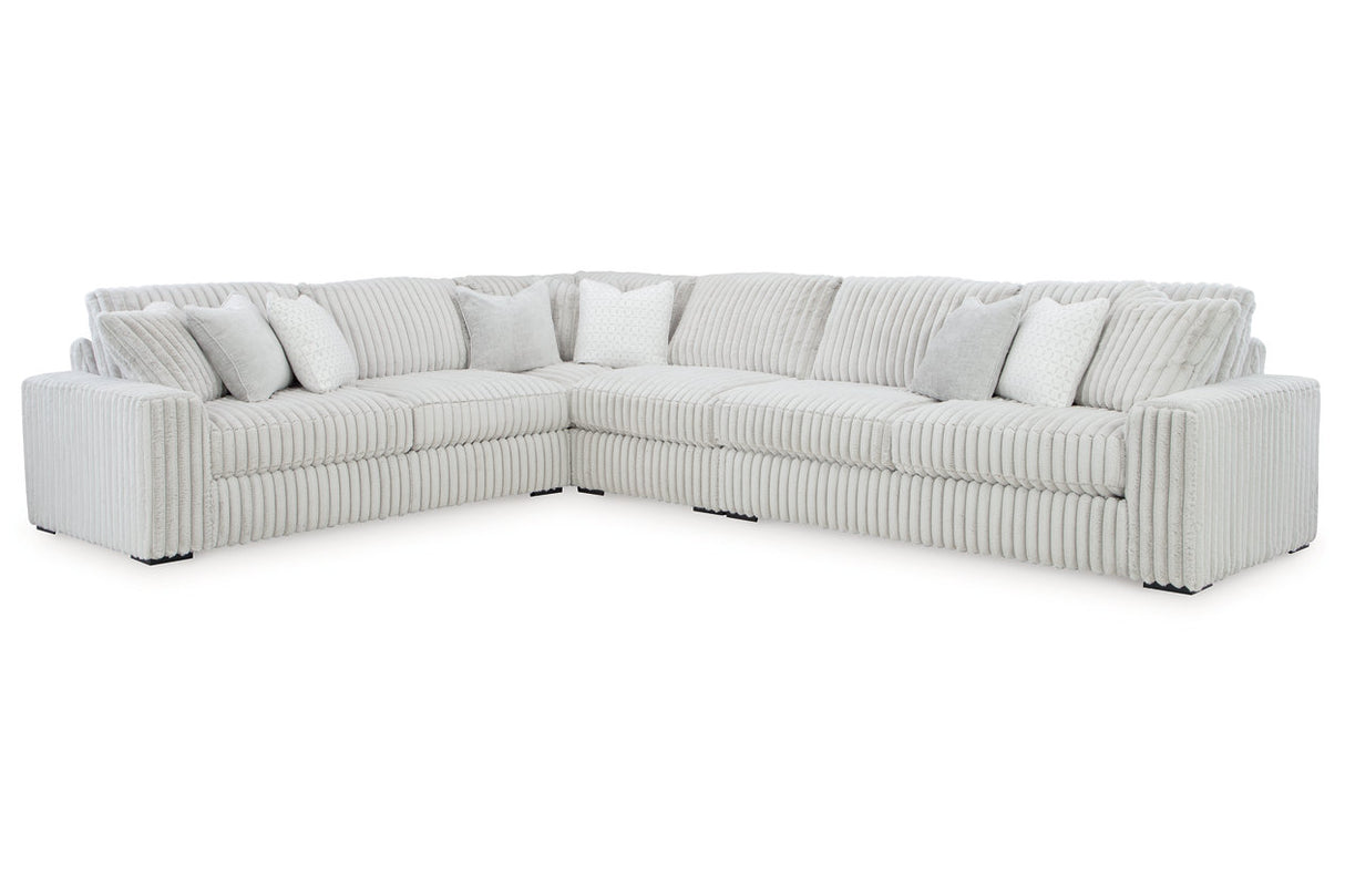 Stupendous Alloy 4-Piece Sectional -  Ashley - Luna Furniture