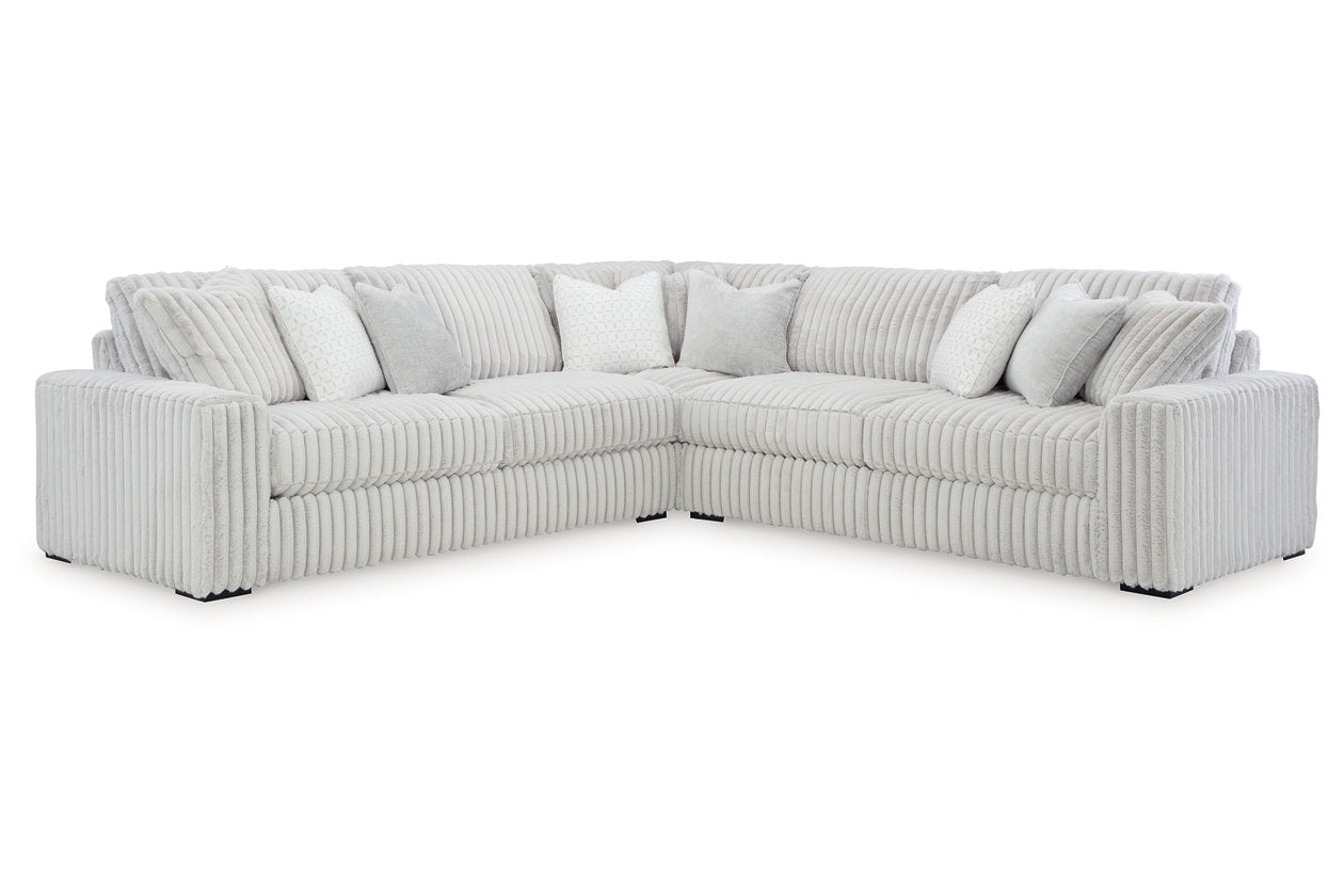 Stupendous Alloy 3-Piece Sectional from Ashley - Luna Furniture