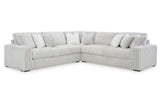 Stupendous Alloy 3-Piece Sectional -  Ashley - Luna Furniture