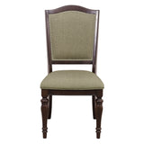 Marston Dark Cherry Side Chair, Set of 2 -  Homelegance - Luna Furniture