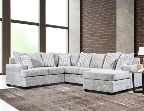 2775-05 OYSTER Sectional - 2775-05 GALATIC OYSTER - Luna Furniture