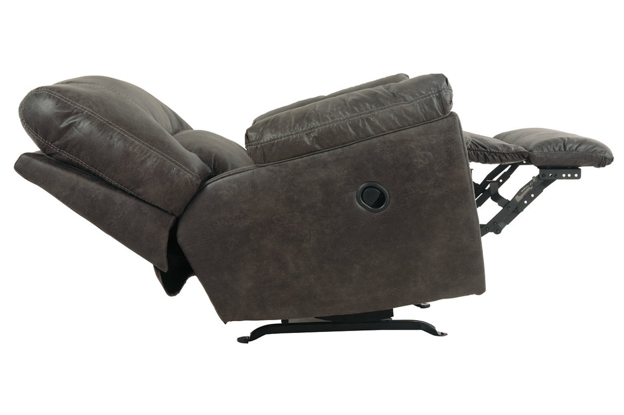 Tambo Pewter Recliner -  - Luna Furniture