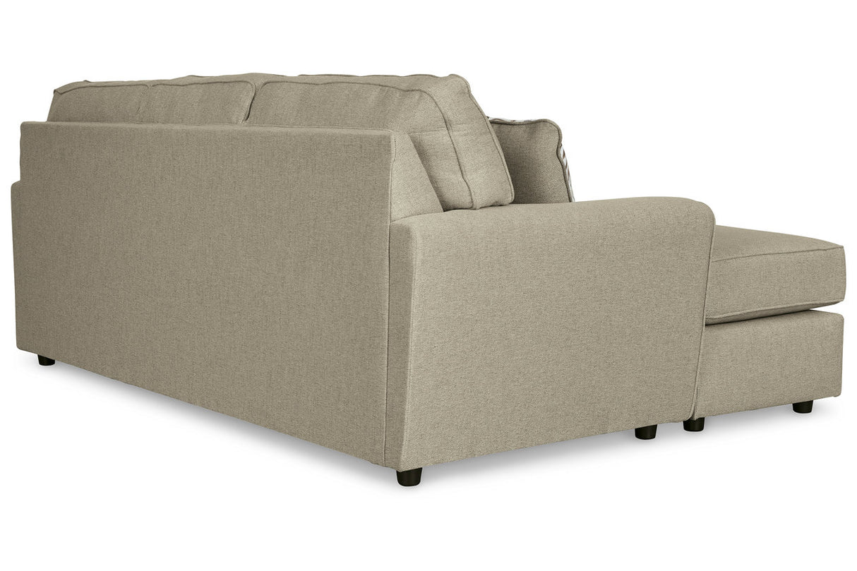 Renshaw Pebble Reversible Sofa Chaise -  Ashley - Luna Furniture