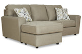 Renshaw Pebble Reversible Sofa Chaise -  Ashley - Luna Furniture