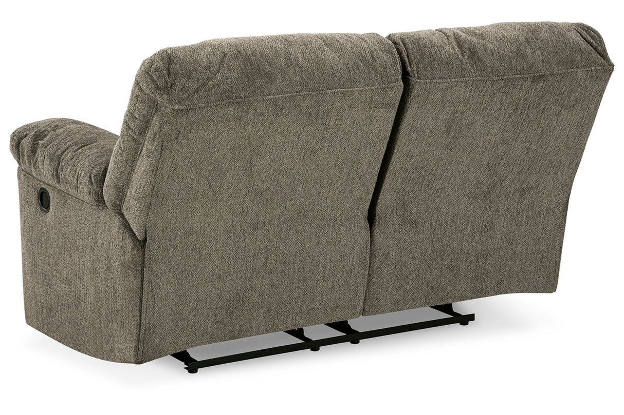 Alphons Putty Reclining Loveseat -  Ashley - Luna Furniture