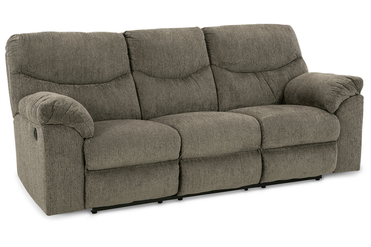 Alphons Putty Reclining Sofa -  Ashley - Luna Furniture