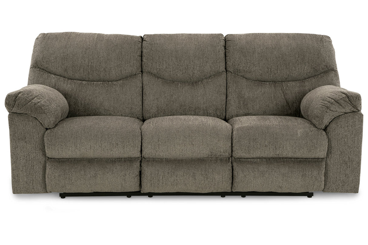 Alphons Putty Reclining Sofa -  Ashley - Luna Furniture