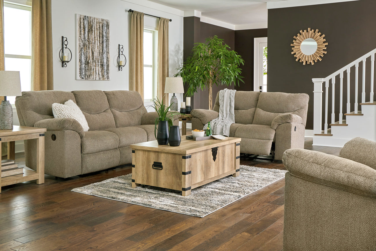 Alphons Briar Reclining Living Room Set from Ashley - Luna Furniture