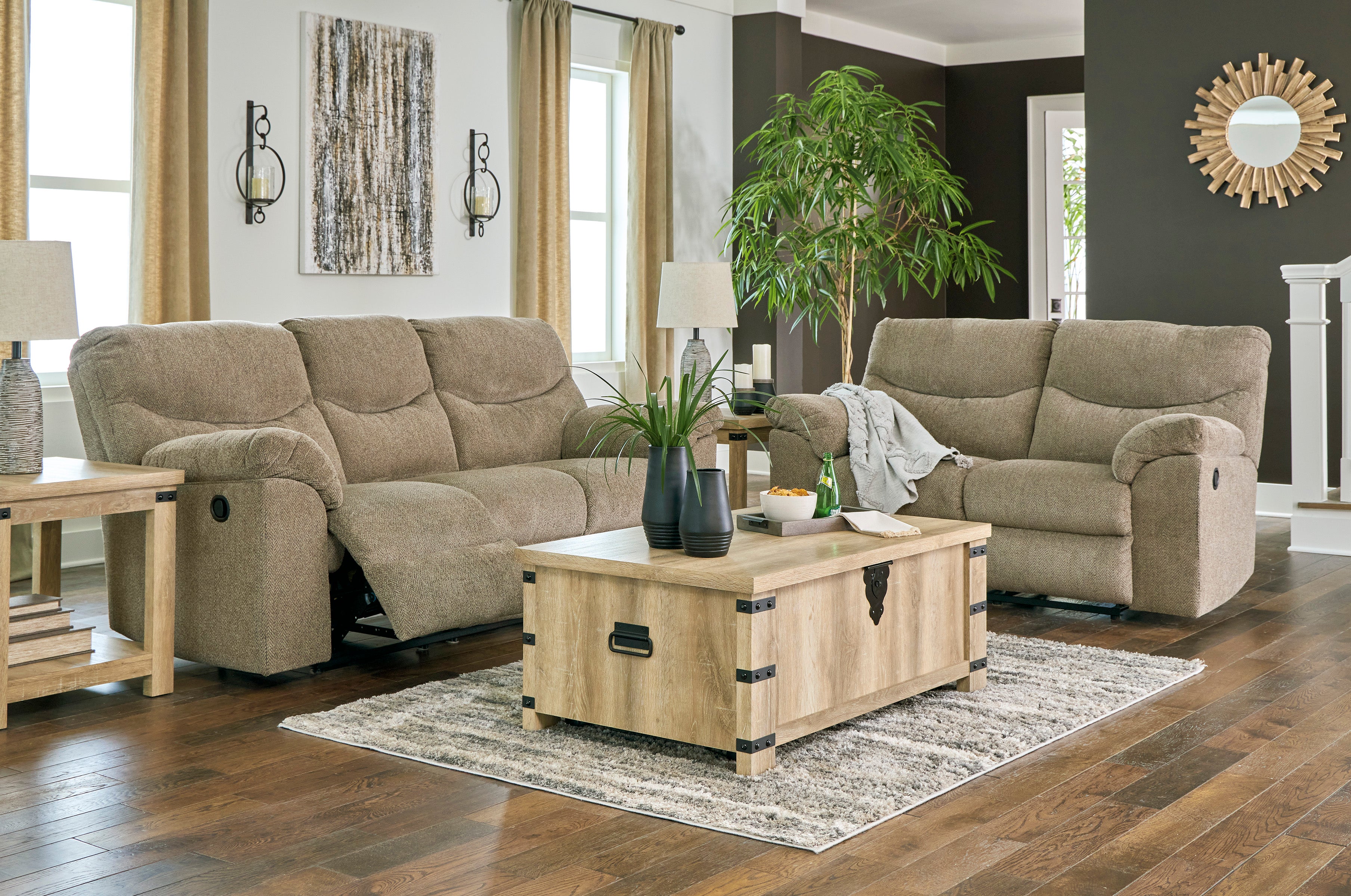 Ashley reclining sofa sale