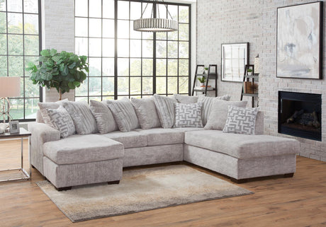 2875-05 OYSTER Sectional - 2875-07 GALATIC OYSTER - Luna Furniture