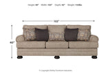 Kananwood Oatmeal Sofa -  - Luna Furniture