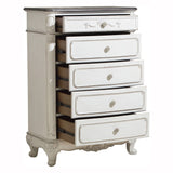 Cinderella Antique White Chest