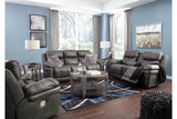 Erlangen Midnight Power Reclining Sofa from Ashley - Luna Furniture