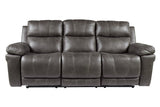 Erlangen Midnight Power Reclining Sofa from Ashley - Luna Furniture