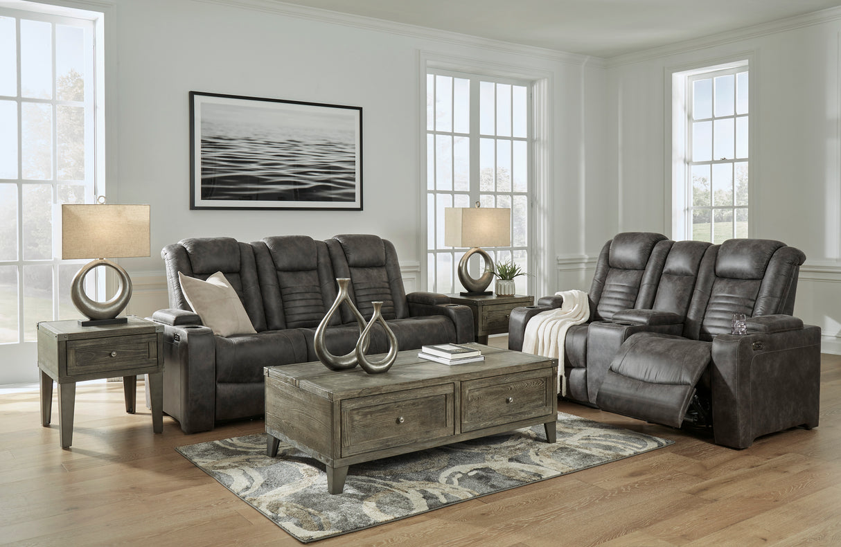 Soundcheck Storm Power Reclining Living Room Set -  Ashley - Luna Furniture