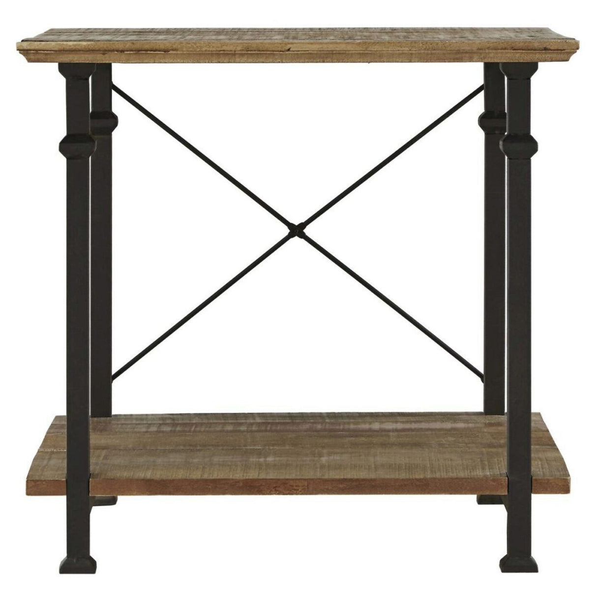 Factory Rustic Poplar End Table -  Homelegance - Luna Furniture