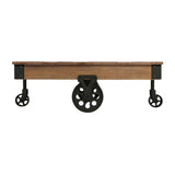 Factory Rustic Brown Cocktail Table -  - Luna Furniture