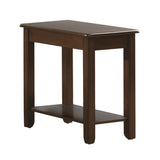 Ballwin Dark Cherry Chairside Table from Homelegance - Luna Furniture