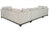 Maxon Place Stone 3-Piece Sectional with Chaise -  Ashley - Luna Furniture