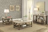 Ridley Weathered Natural Sofa Table from Homelegance - Luna Furniture