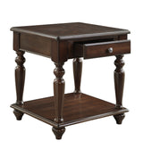 Lovington Espresso End Table from Homelegance - Luna Furniture