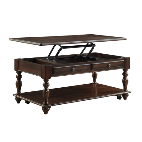 Lovington Espresso Lift Top Cocktail Table from Homelegance - Luna Furniture