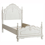 Cinderella Antique White Poster Youth Bedroom Set from Homelegance - Luna Furniture