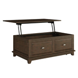 Minot Brown Cherry Lift Top Cocktail Table from Homelegance - Luna Furniture