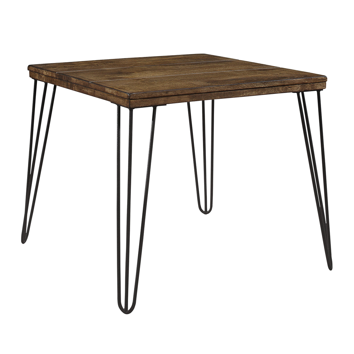 Kellson Rustic Oak/Black End Table from Homelegance - Luna Furniture