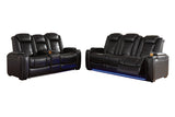 Party Time Midnight Power Reclining Sofa -  - Luna Furniture