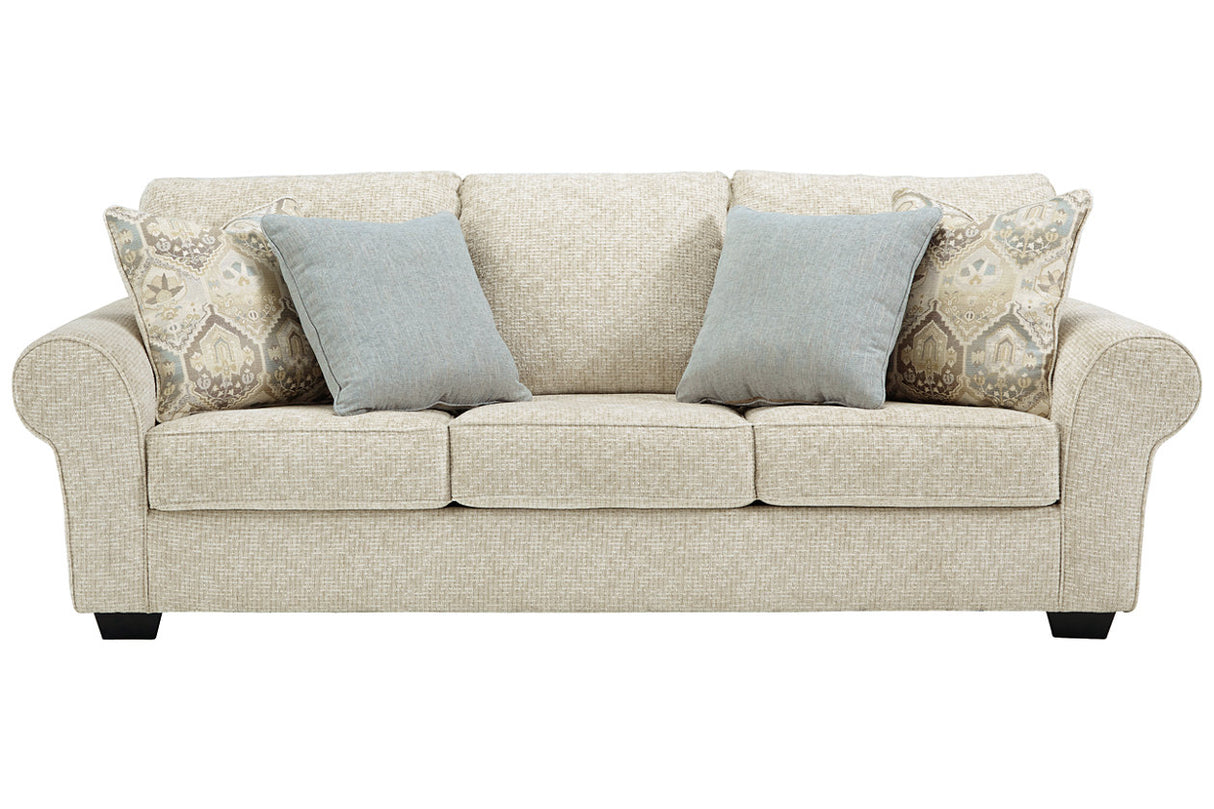 Haisley Ivory Sofa -  - Luna Furniture