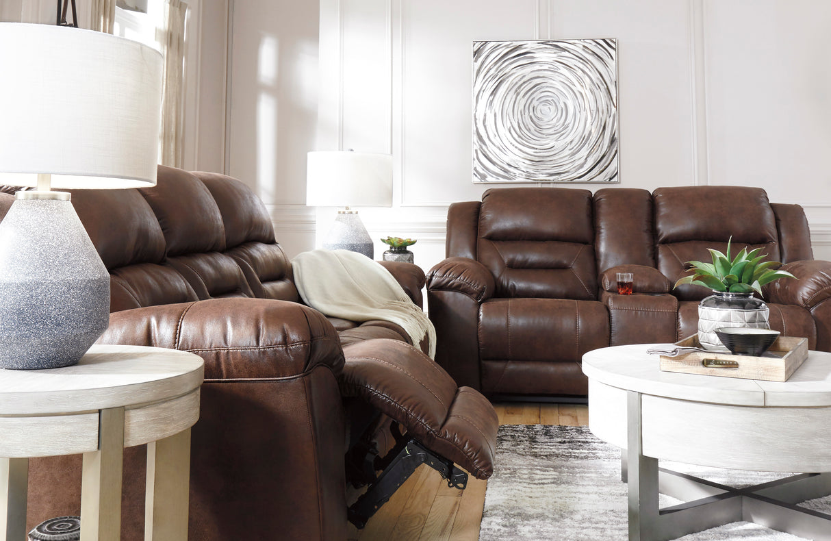 Stoneland Chocolate Power Reclining Living Room Set from Ashley - Luna Furniture