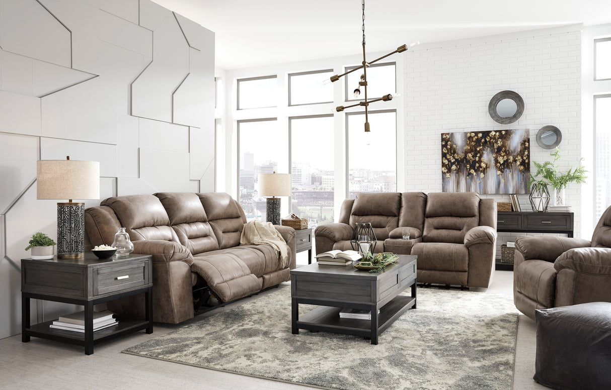 Stoneland Fossil Power Reclining Living Room Set from Ashley - Luna Furniture