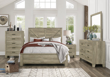 Avenue Rustic Nightstand - Luna Furniture