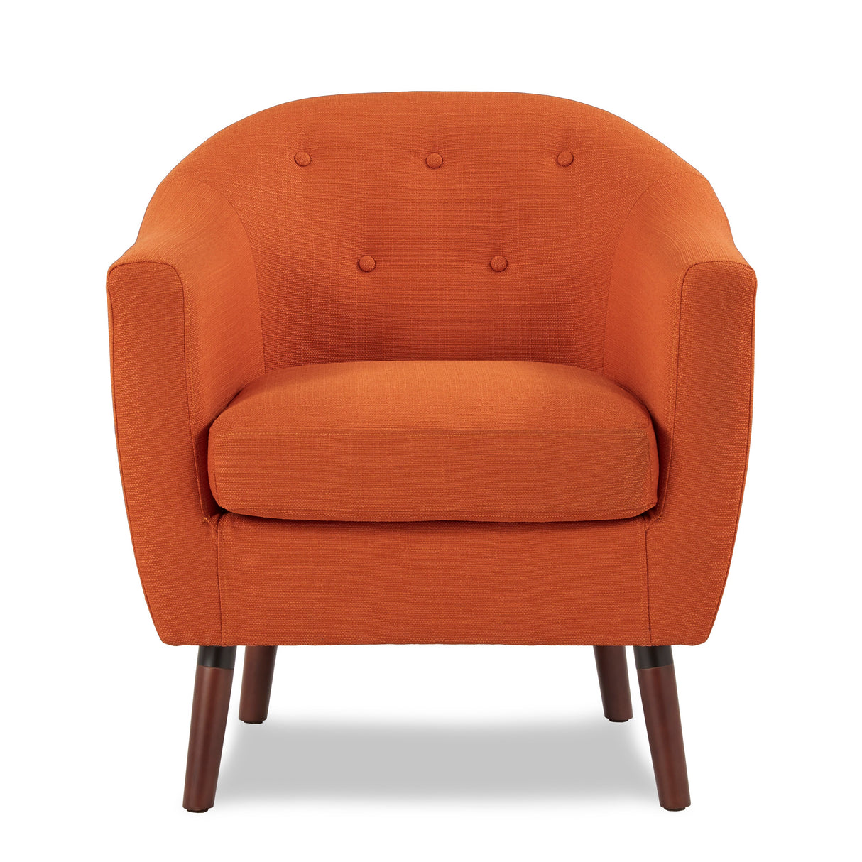 Lucille Orange Accent Chair - Luna Furniture