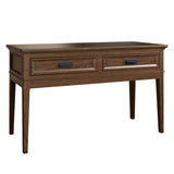 Frazier Park Brown Cherry Wood Sofa Table -  Homelegance - Luna Furniture