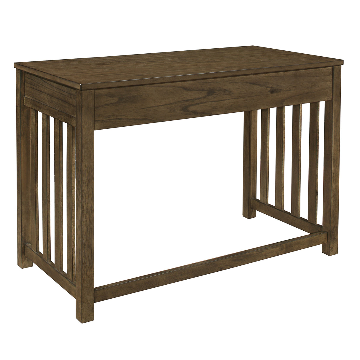 Blanche Brown Gray Desk from Homelegance - Luna Furniture