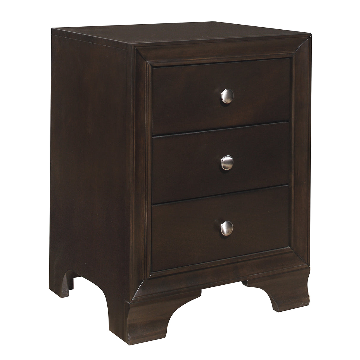 Centralia Brown Nightstand from Homelegance - Luna Furniture