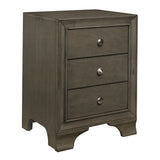 Centralia Gray Nightstand from Homelegance - Luna Furniture